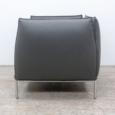 QUINTI Box Fauteuil Gris Foncé