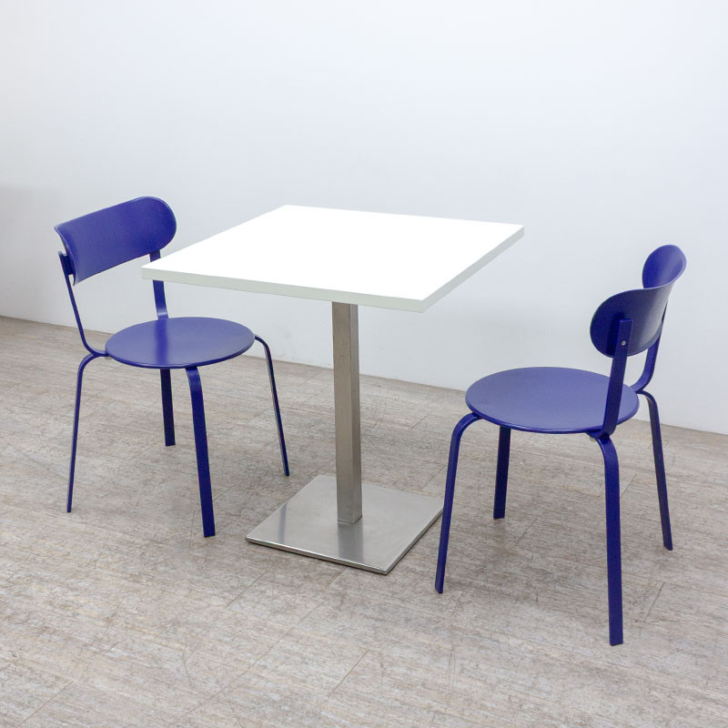 PEDRALI Table réfectoire L70 Blanc