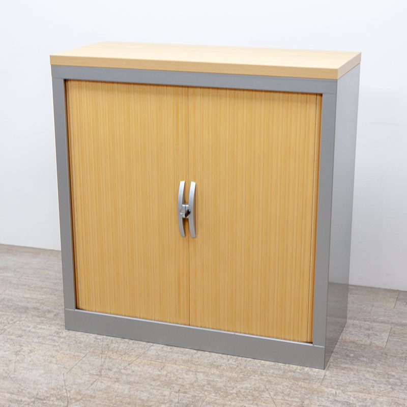 HAWORTH Basse L100 Gris / Merisier