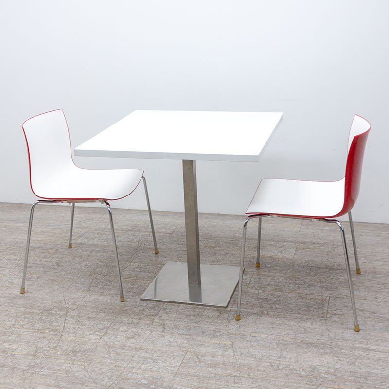PEDRALI Table réfectoire L75 Blanc