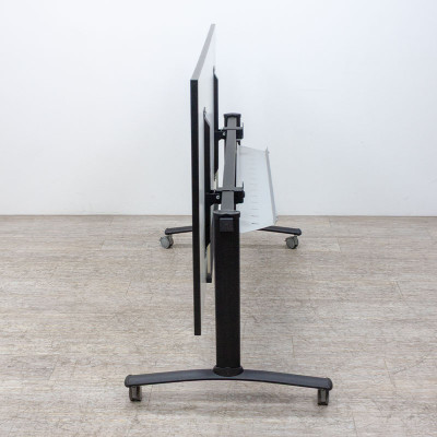 Table abattante L160 Hêtre / Noir