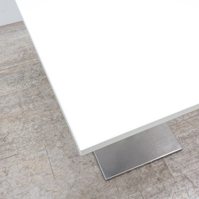 PEDRALI Table réfectoire L70 Blanc