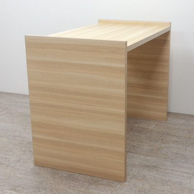 Table haute L140 Bois Chêne Clair