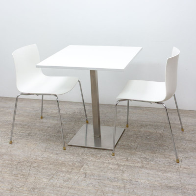 Table de réfectoire L70 Blanc