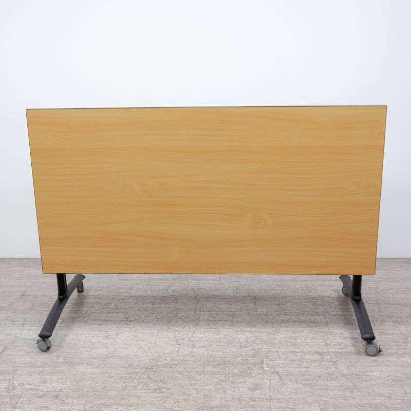 Table abattante L160 Hêtre / Noir