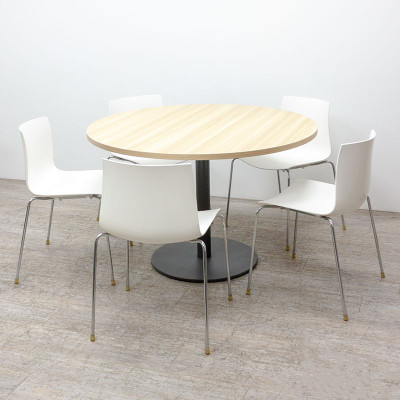 PEDRALI Table ronde L120 Chêne
