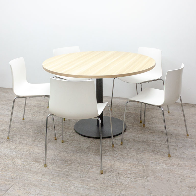 PEDRALI Table ronde L120 Chêne