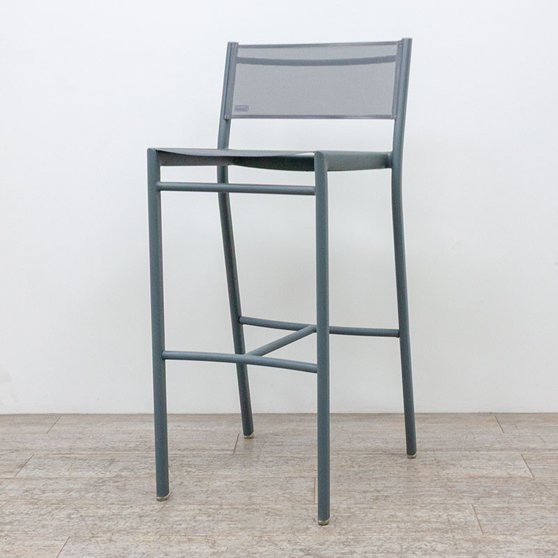 Fermob Costa tabouret haut Gris