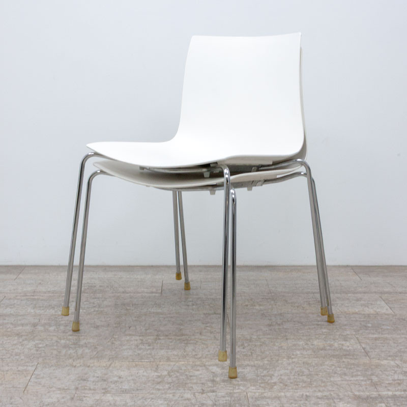 Chaise Arper Catifa 46 Blanc