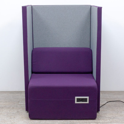 MAJENCIA Fauteuil acoustique Violet