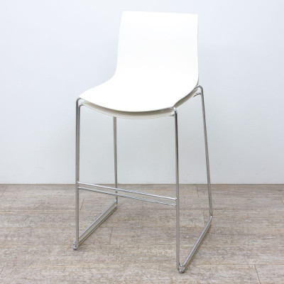 ARPER Catifa 46 Tabouret haut Blanc