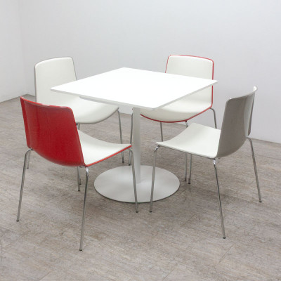 LAPALMA carré L80 Blanc 2nd Choix