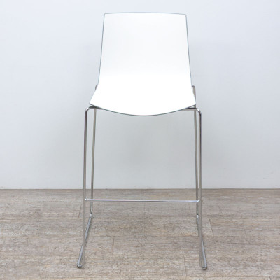 ARPER Catifa 46 Tabouret Blanc/Vert