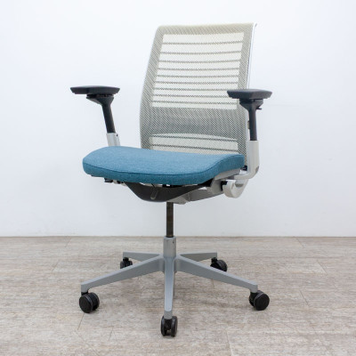 STEELCASE Think V2 Bleu Chiné 4D