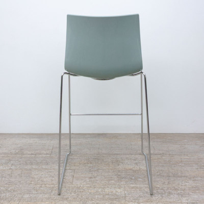 ARPER Catifa 46 Tabouret Blanc/Vert