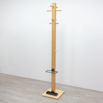 Porte manteaux en bois / Noir