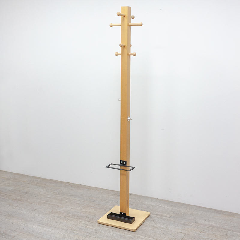 Porte manteaux en bois / Noir