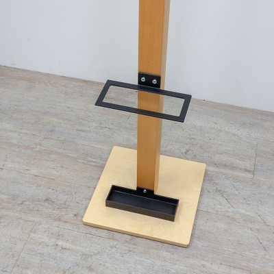 Porte manteaux en bois / Noir