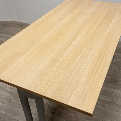 EOL Bureau droit L160 Gris/ Bouleau