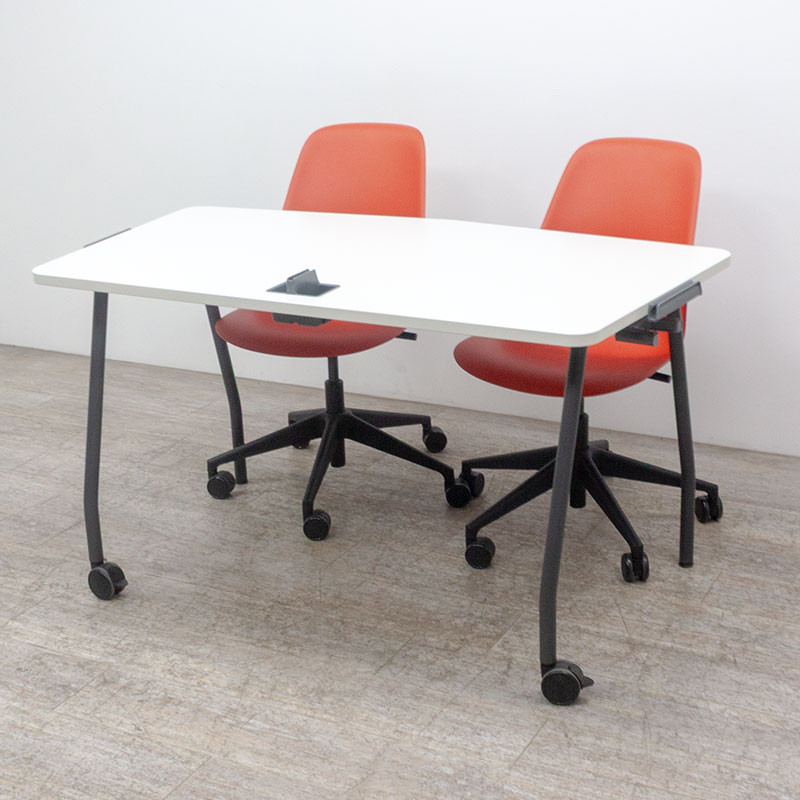 STEELCASE Verb table L140 Blanc