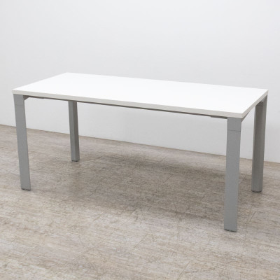 Table polyvalente L160 Blanc / Gris