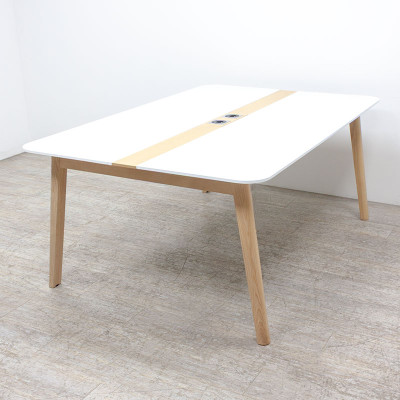 NARBUTAS Nova wood L180 Blanc/Bois