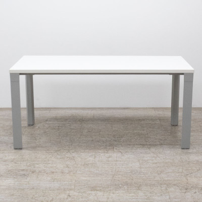 Table polyvalente L160 Blanc / Gris