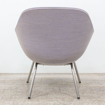 HAY AAL 82 en tissu Mauve / Chromé