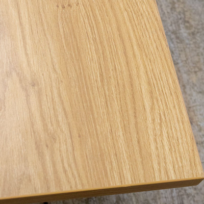 Bureau électrique L160 Chêne /Blanc