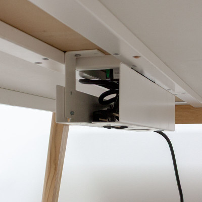 NARBUTAS Nova wood L180 Blanc/Bois