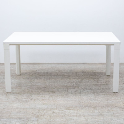 Bureau droit L160 Blanc