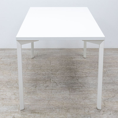 Bureau droit L160 Blanc