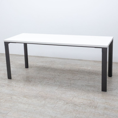 Table polyvalente L180 Blanc / Noir
