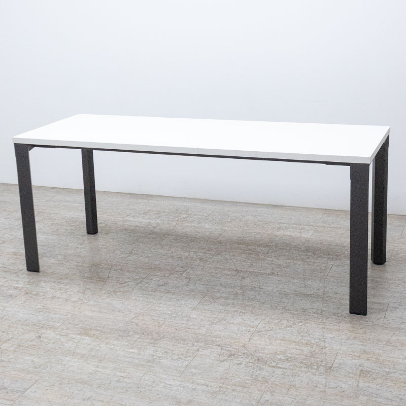 Table polyvalente L180 Blanc / Noir