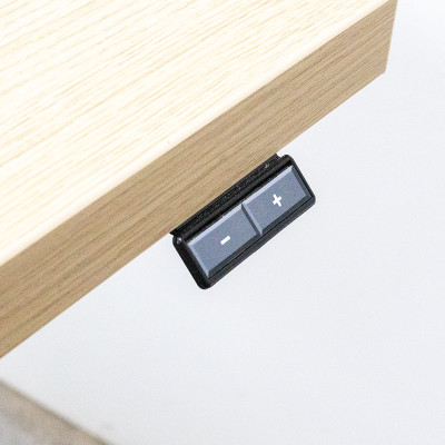 Bureau électrique L100 Chêne/ Noir