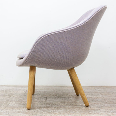 HAY AAL 82 en tissu Mauve / Chêne