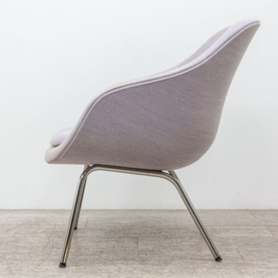 HAY AAL 82 en tissu Mauve / Chromé