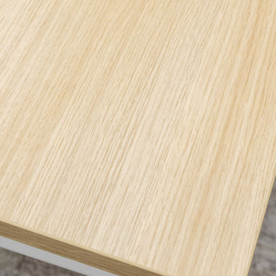 Bench 2 postes L140 Chêne/Blanc