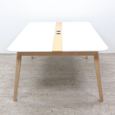NARBUTAS Nova wood L180 Blanc/Bois