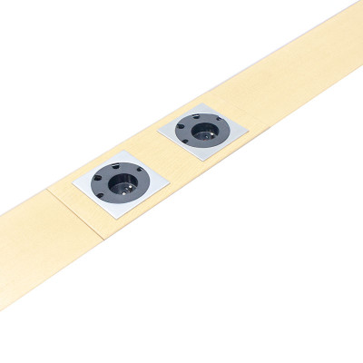 NARBUTAS Nova wood L180 Blanc/Bois