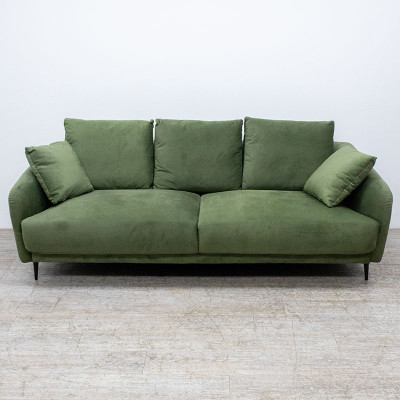 MILIBOO Jerry Canapé velours Vert