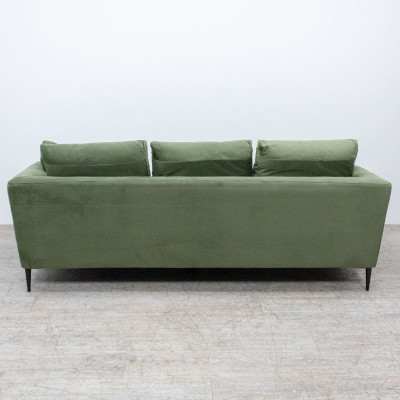 MILIBOO Jerry Canapé velours Vert
