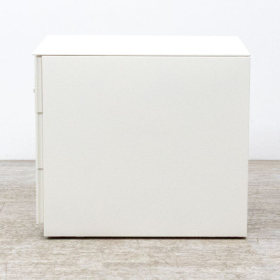 Caisson 3 tiroirs Blanc sans clé