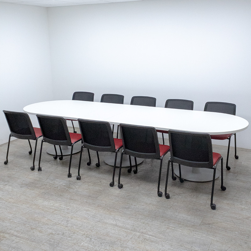 Table de réunion L350 Blanc