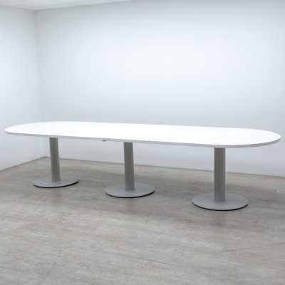Table de réunion L350 Blanc