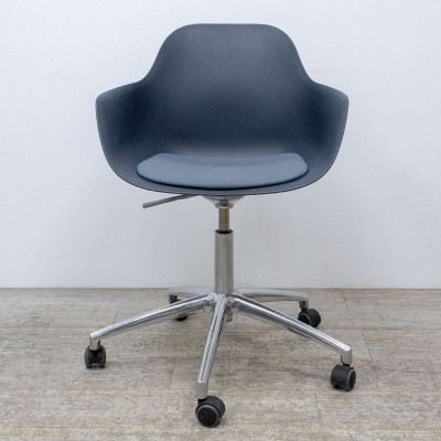 CRASSEVIG Pola Round roulettes Gris