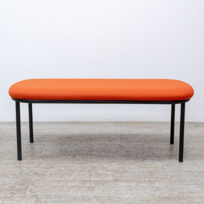 ONDARRETA Banc en tissu Rouge/ Noir