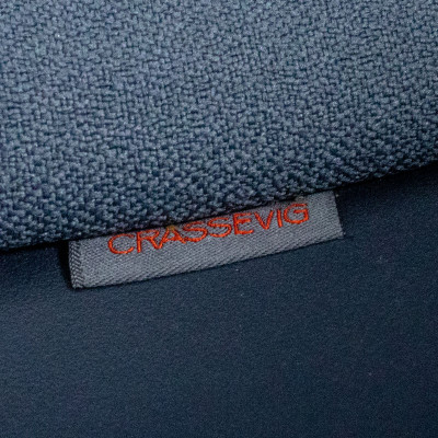 CRASSEVIG Pola Round roulettes Gris