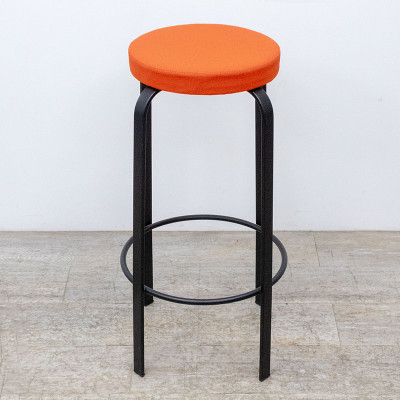 Tabouret haut Noir / Rouge