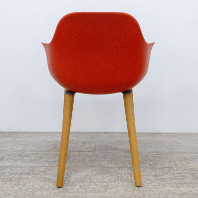 CRASSEVIG Pola Round Rouge / Gris